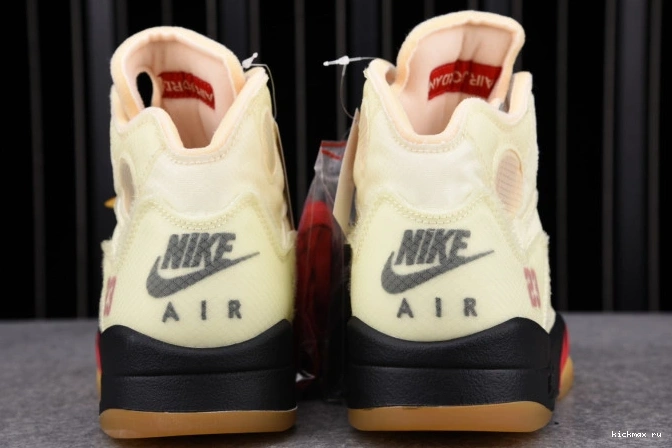 Cheap Kickmax Retro OFF-WHITE DH8565-100 5 Jordan Sail 0712
